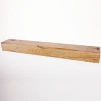Solid Oak Floating Shelf - 6 x 4 Inch | Choice Of Lengths & Colours